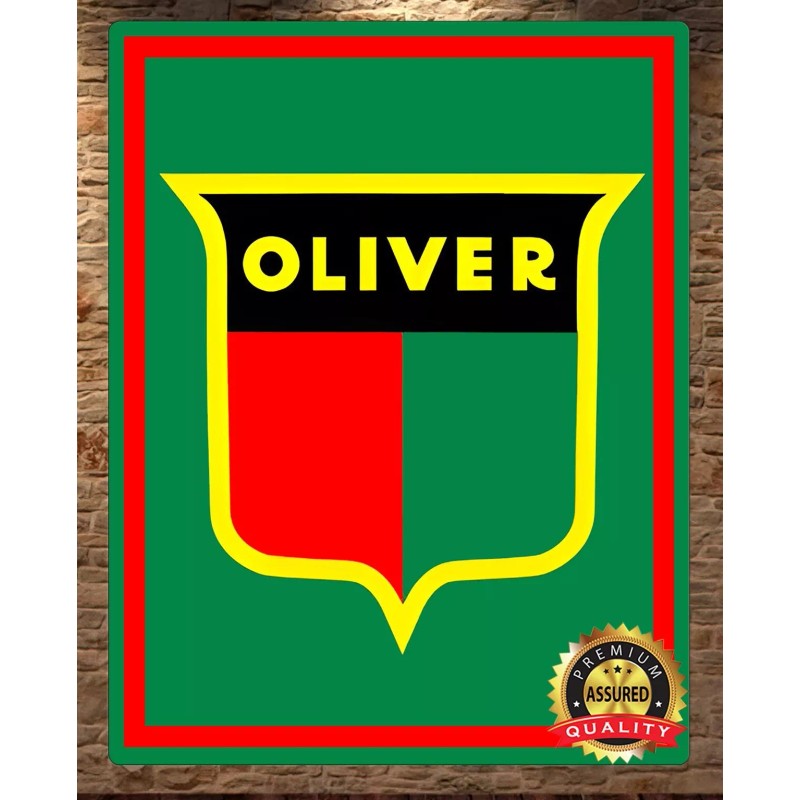 Oliver Farm Machinery - Vintage - Metal Sign 11 x