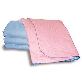 Sonoma Super Absorbent Pink Double Bed Pad with Tuck - In Flaps - 3500ml (1108abf)