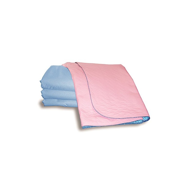 Sonoma Super Absorbent Pink Double Bed Pad with Tuck -