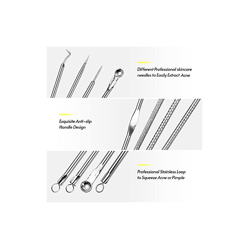 Kit de herramientas Remover Pimple Popper para granitos manchas espinillas
