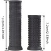 2pcs Motorcycle Bicycle Long/Short Handlebar Grips for Twist Shifter Shockproof
