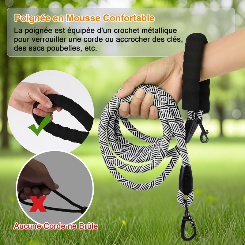 Dog Harness with Velcro Fastening, Anti-Pull Breathable Chest Harness, No-Pull