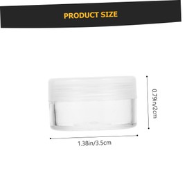 OSALADI Pack of 10 Boxes Watch Parts Box Mini Container Sealed Container Plastic Container Earring Organiser Compartment Parts Organiser Case Watch Parts Case Watch Repair Tool Box