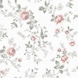 Heroad Floral Wallpaper Vintage Wallpaper Pink Rose Flower Coquette Peel and Stick Wall Paper for Bedroom Cabinets Countertops Contact Paper Removable Self Adhesive Vinyl Thicken 16.1"x78.7"