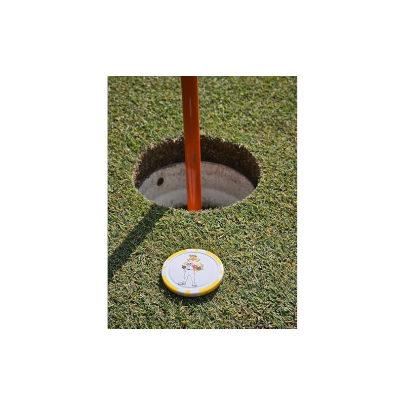 LEZAX SBAC-5726 Fukuoka SoftBank Hawks Golf Casino Marker White
