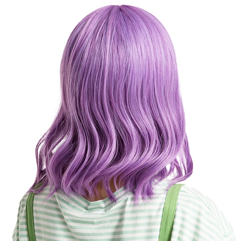 High Temperature Synthetic Women Hair Charming Wavy Wigs Short for