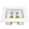 EFIELD Double Drain Washing Machine (Laundry) Outlet Box,1/2-inch Crimp Pex