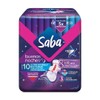 Saba Toallas Sanitarias para Dama Ultra Invisible con Alas Ultradelgada