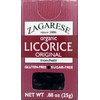 Zagarese 100% Organic Licorice, Original, 0.88 Ounce Flip Top Box