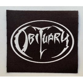 Punk Rock Obituary Cloth Patch Sew On Badge Metal Rock Approx 4" X 4.5" (CP165)