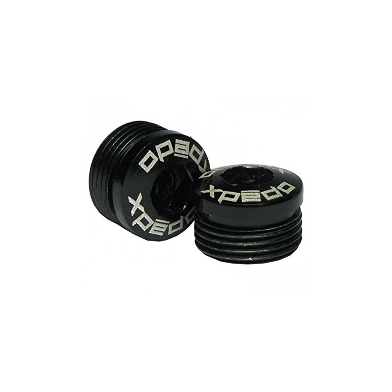 Xpedo 2184010700 Cover Caps Set, Black, 20 x 8 x