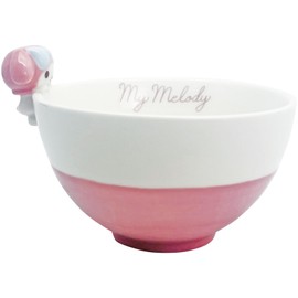 Sanrio Sanrio SAN4212-3 My Melody Rice Bowl with Figure, Rice Bowl, Miscellaneous Goods, Sanrio, Gift, Present