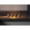 Set of 4 Beige Fossilstone Himalayan Marble Egg Cups -