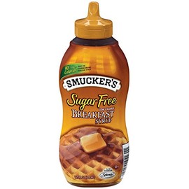 Smucker's Sugar-Free Low Calorie Breakfast Syrup ,14.5 fl oz, (Pack of 12)
