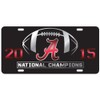 Alabama Crimson Tide 2015 National Champions Laser Cut License Plate