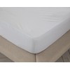 Fitted Sheet White 100% Cotton Bed 180 cm (180 x