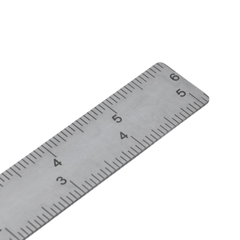 T Tulead Stainless Steel L Shaped Ruler 6 Inch ×