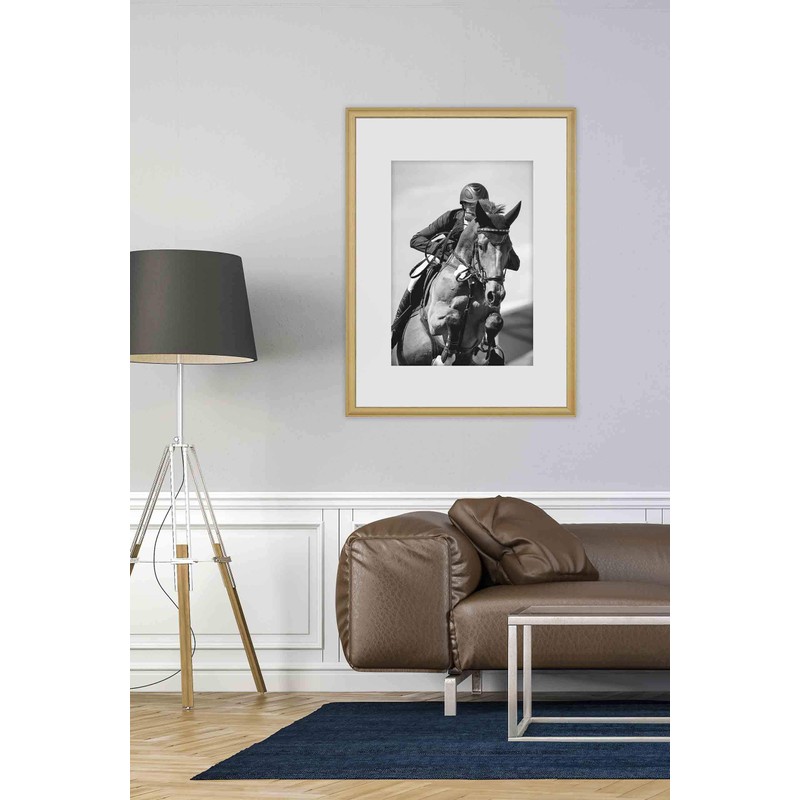 nielsen Derby Wooden Picture Frame, 13 x 18 cm, Silver