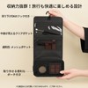 YOGOTO Travel Pouch, Toiletry Bag, Hanging Type, Cosmetic Pouch, Toiletry