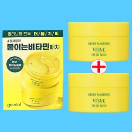 goodall Goodal Green Tangerine Vita C Moisture Eye Patch 60 sheets + 60 sheets Hypoallergenic Serum Patch / 구달 청귤 비타C 수분 아이패치 60매+60매 저자극 세럼 패치