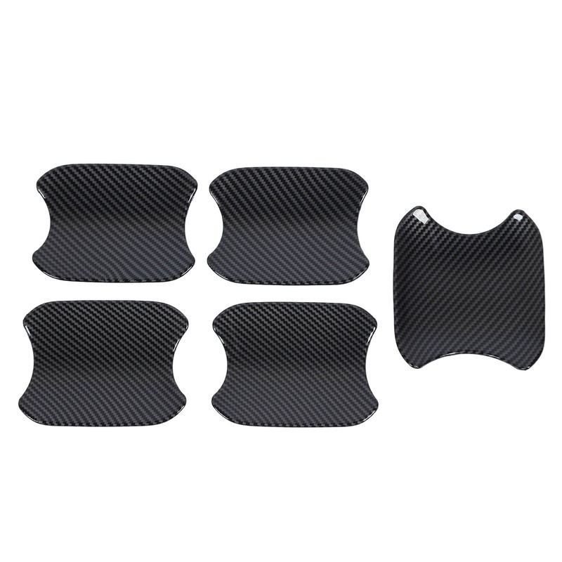 5PCS Car Exterior Door Handle Bowl Cover Protective Sticker Scratch