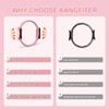 KANGFITER Bulk Pilates Kit with Pilates Ring Ball Bands for