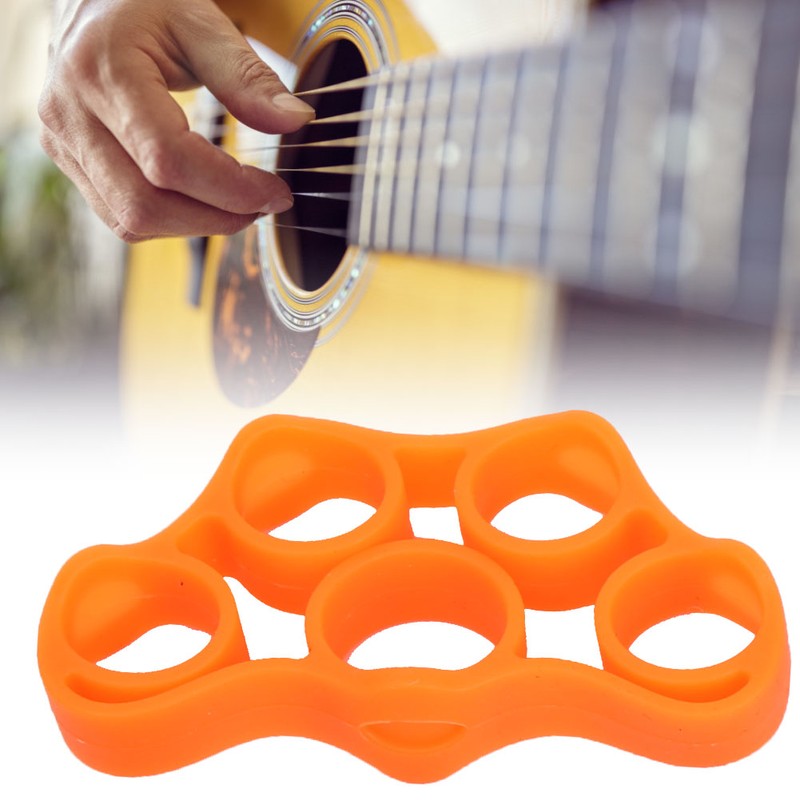 5 Colors Silicone Finger Gripper Strength Trainer Band Hand Yoga