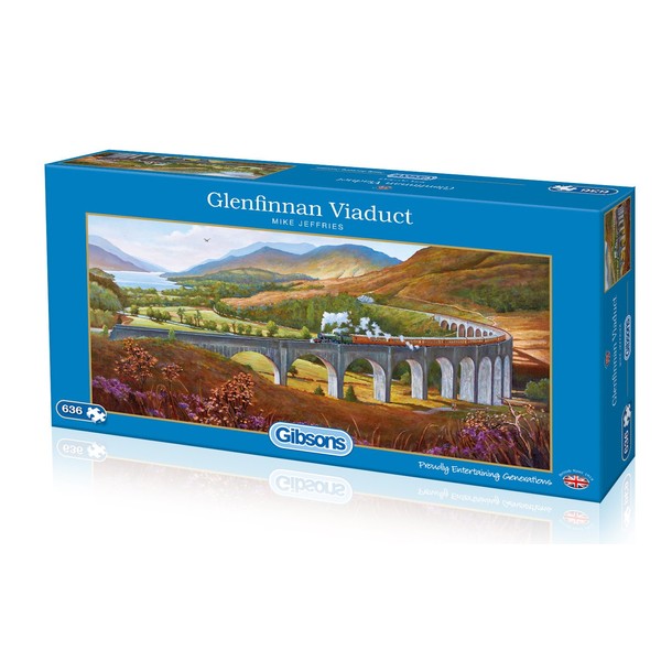Gibsons Puzzle: 636 Glenfinnan Viaduct