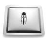 HotelSpa Large 8 inch Stainless Steel Slimline Square Rainfall Showerhead