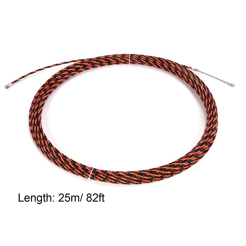 25m Steel Wire Plastic Coated AntiOxidation DoubleColor Twisted for Elevator