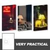 VOSAREA 2 Sets of Lampshade Ring Frame E27 Lampshade Holder