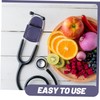 Gatuida Stethoscope Clip Pu Leather Holder Stethoscope Tape for Nurses
