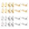 UNICRAFTALE 60 Pieces 2 Colours 304 Stainless Steel Ear Clips