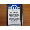 Mopar One Quart SAE 75W-140 Lubricante sintético para engranajes y