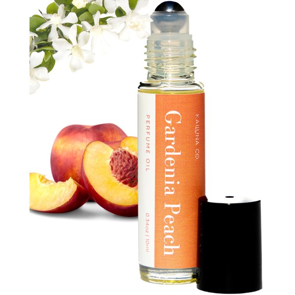 Gardenia Peach Delicious Pure Essential and Fragrance Oil Perfume Roll