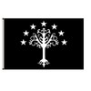 Fyon Large Gondors flag from J. R. R. Tolkiens Middle-earth