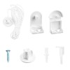 Tabanzhe Roller Blind Fittings-25mm Plastic Replacement Repair Kit for Curtain