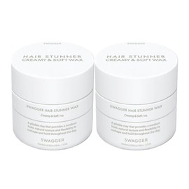 Swagger Hair Stunner Wax Cream & Soft 50g 2pcs / 스웨거 헤어 스터너 왁스 크림&소프트 50g 2개