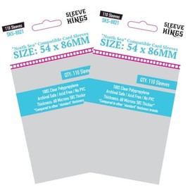 Hadrian's Wall Compatible Card Sleeve Bundle (8821 x2)