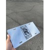 BLVD Rolls-Royce Emblem Acrylic Mirror License Plate Auto Tag