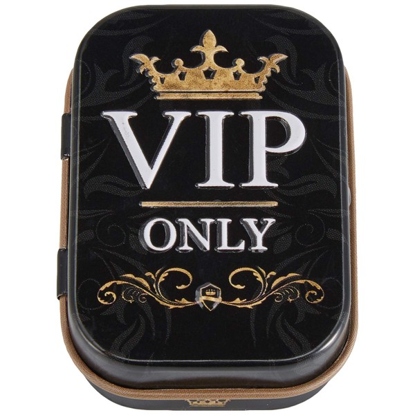 Nostalgic Art 40361138131 Box Mints VIP Only, Steel, Black