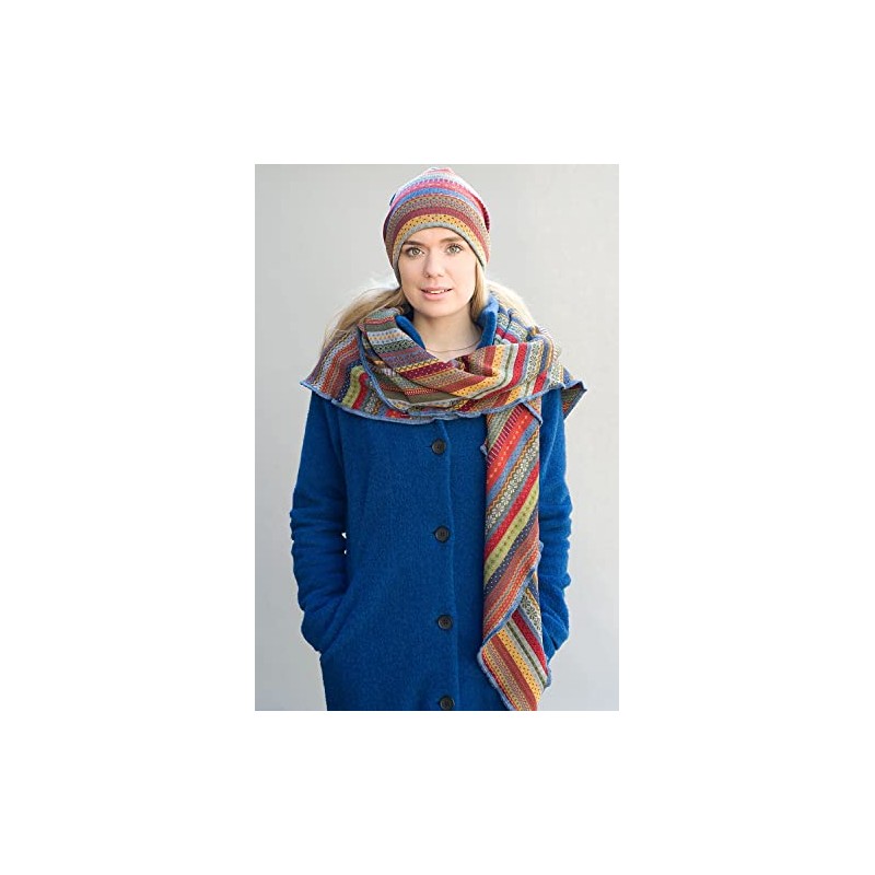 invero, Merino Sissi Hat 100% Wool, jeans colour