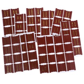 Operitacx 10 Sheets Bible Index Tags Bible Tabs Labels Index Tabs Bible Dividers Tabs Bible Book Tabs for Study Tabs for Bible Page Bible Supplies Leather Sticker Bronzing Miss