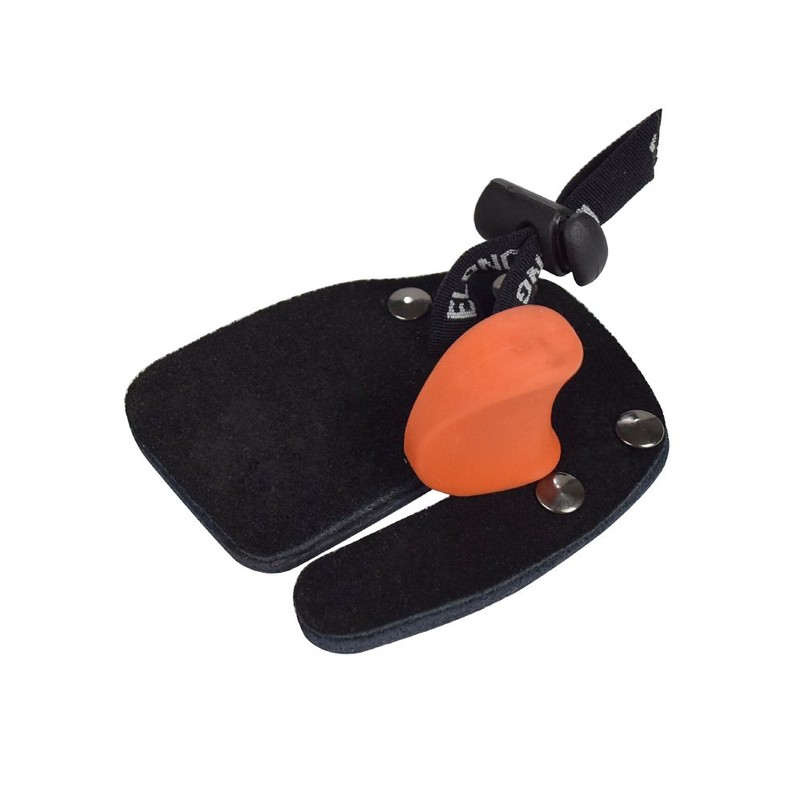 Archery Cow Leather Finger Tab Shooting Tabs Finger Saver Protect