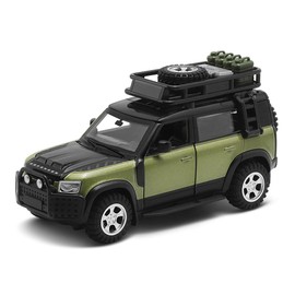 CCA 1:43 Scale Defender 110 (2022) Off-Road Vehicle ORV Car Diecast Model with Modified Parts Kits (Green)