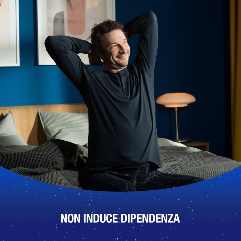 Novanight Tripla Azione Melatonina per Dormire, Integratori per Dormire, Disturbi