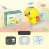 Duck Catch Saucer Game Toy Flying Interactive Duck Disc Launcher