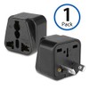 BoxWave Universal to Australian Outlet Plug Adapter - Black, Plug
