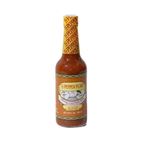 The Pepper Plant: Original California Hot Pepper Sauce 10 Oz. Bottle (6 Pack)