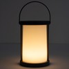 HOME DECO FACTORY, LAO0188, Black Solar Table Lamp, Ecological and
